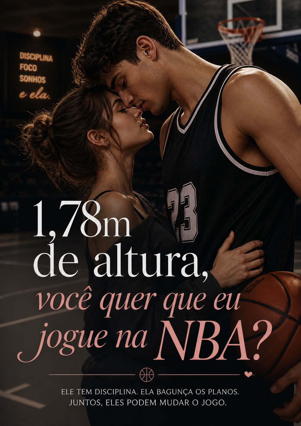 1,78m de altura, você quer que eu jogue na NBA?